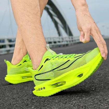 Imagem de Tênis De Corrida Unissex Com Placa De Carbono E Amortecimento Para Maratona, Treinamento De Fitness