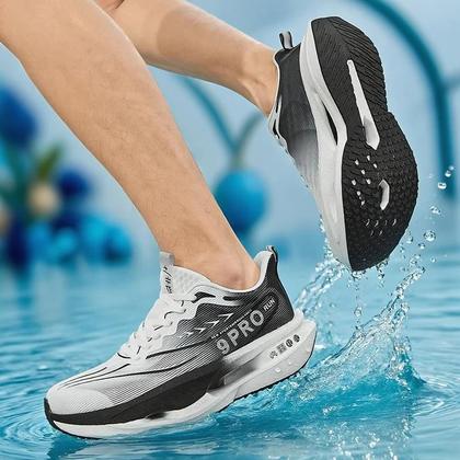 Imagem de Tênis De Corrida Unissex Com Placa De Carbono E Amortecimento Para Maratona, Treinamento De Fitness