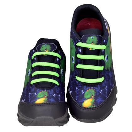 Imagem de Tenis De Led Infantil Dino Dinossauro + Chinelo Lançamento