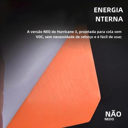 Imagem de Tênis de Mesa Profissional DHS Neo Hurricane 3 - Borracha Aderente com Esponja de Alta Densidade