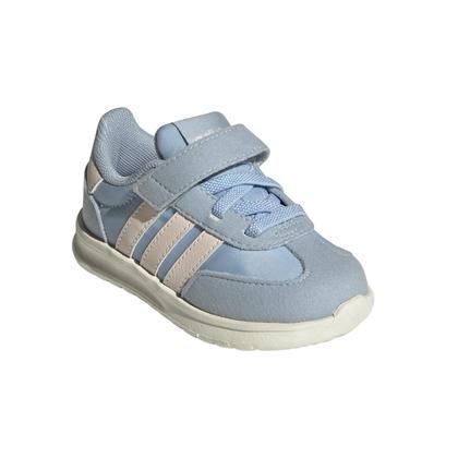 Imagem de Tênis de renda elástica Adidas Kids Run 70s 2.0 azul 9,5 EUA
