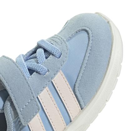 Imagem de Tênis de renda elástica Adidas Kids Run 70s 2.0 azul 9,5 EUA