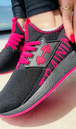 Imagem de Tênis de Treino Fitness Feminino Academia Aeróbico Musculação