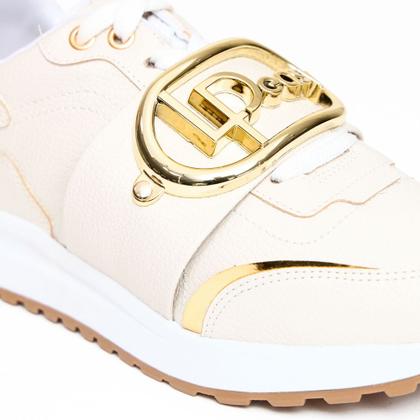Imagem de Tênis Easy Lança Perfume Metal LP Ou25 Off White Feminino