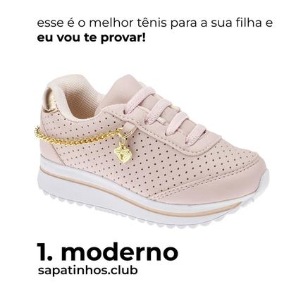 Imagem de Tenis Escolar e Sandalia de Menina - KIT 2 PARES Tam 24 ao 34