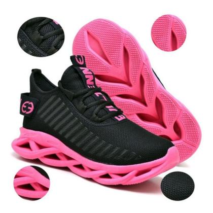 Imagem de Tênis Esportivo Feminino Sola Trançada Academia e Treinos