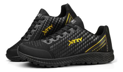 Imagem de Tênis Esportivo Masculino Corrida Academia Confortável 44-48