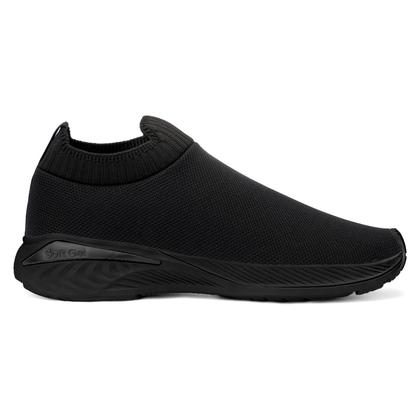 Imagem de Tênis Esportivo Masculino e Feminino Academia Caminhada Slip On Liso Calci-fácil