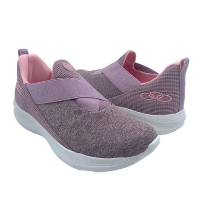 Imagem de Tênis Esportivo Olympikus Feminino Calce Fácil Lilás Easy 3 - Rosê 37
