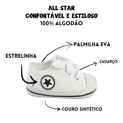 Imagem de Tênis Estilo Stars Bebê Menino E Menina Sapato Infantil