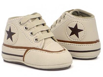 Imagem de Tênis estrela de cano alto maninhos baby