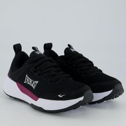 Imagem de Tênis Everlast Solo Feminino Preto e Roxo