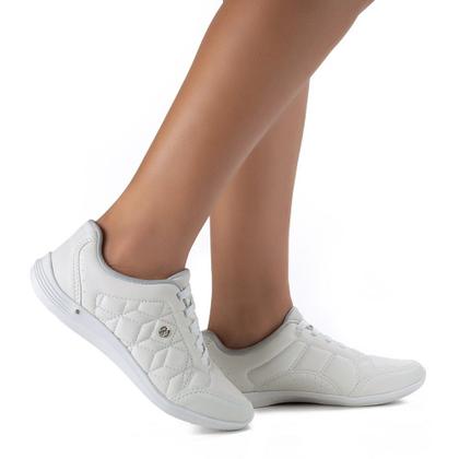 Imagem de Tênis Fem Kolosh Casual Calce Fácil Branco C3185-0010