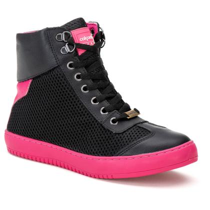 Imagem de Tênis Femijino Cano Alto BotinhaTreino  Academia De Sintético