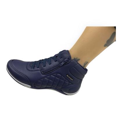 Imagem de Tênis Feminina Kolosh C1285A Sem Cadarço Cano Alto Bota Elastico 