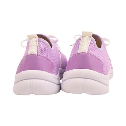 Imagem de tenis feminino academia calce fácil sapato confortável sem cadarço caminhada