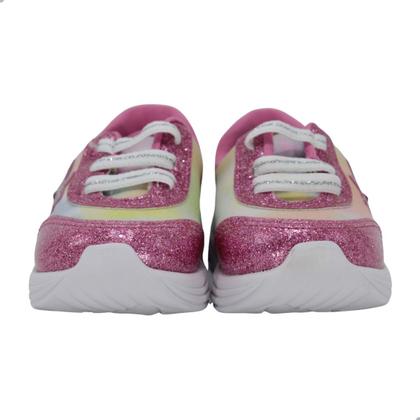Imagem de Tênis Feminino Bebê Molekinha Rosa Multi Color