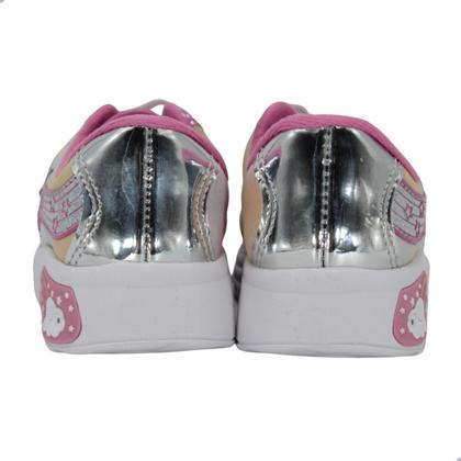 Imagem de Tênis Feminino Bebê Molekinha Rosa Multi Color