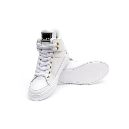 Imagem de Tenis Feminino Botinha Treino Academia Fitness Couro