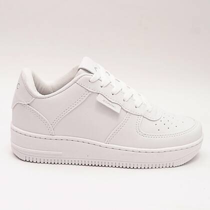 Imagem de Tênis Feminino Branco Unissex Feminino Casual 34 Ao 43 Envio Imediato