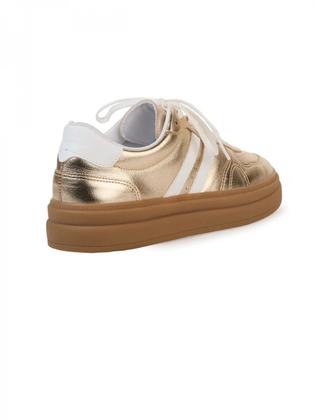 Imagem de Tenis Feminino Casual Bebece T2111-044 Dourado