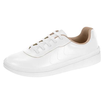 Imagem de Tênis Feminino Casual Branco Beira Rio 4273.113