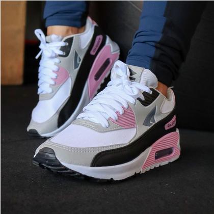 Imagem de Tenis feminino casual esportiva caminhada academia  original leve confortável barato