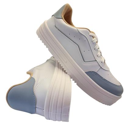 Imagem de Tênis Feminino Casual Flatform Plataforma Moleca Conforto