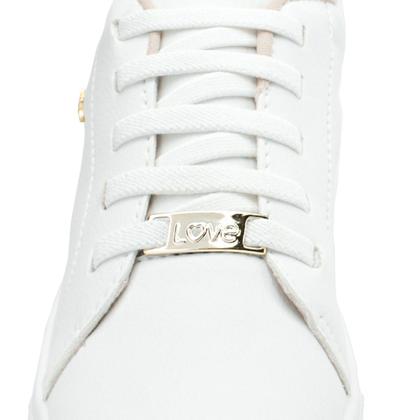 Imagem de Tenis Feminino Casual Izalu Branco Preto