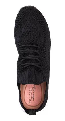 Imagem de Tênis Feminino Casual Knit Meia Modare Ultraconforto Calce Fácil Super Leve