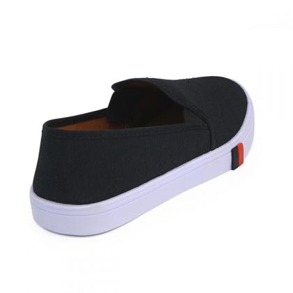 Imagem de Tênis Feminino Casual Slip On Elástico Calce Fácil Ultra Conforto Moderno Bonito Dia a Dia