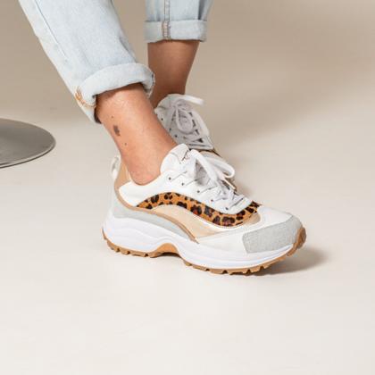 Imagem de Tênis Feminino Casual Sneaker Em Couro Legitimo Lançamento  2053