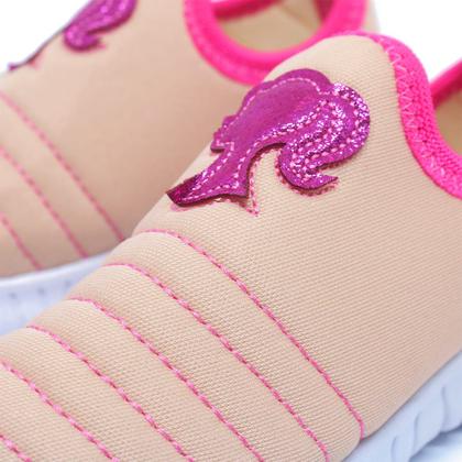 Imagem de Tenis Feminino Casual Voltas As Aulas Infantil Juvenil Barbi Bi Bordado