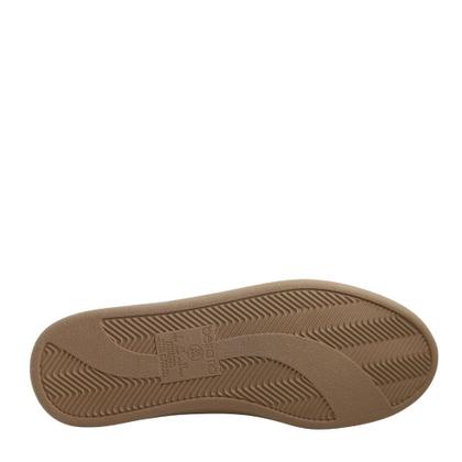 Imagem de Tenis Feminino Casual Ziper Croco Retrô Beira Rio 4313.209 - Branco Dourado - 38