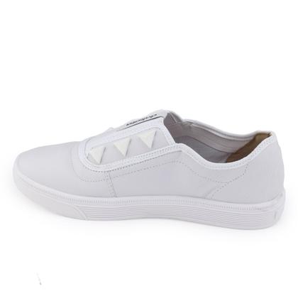 Imagem de Tênis Feminino Couro Dakota G5541 Odin casual spike white