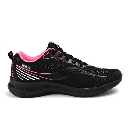 Imagem de Tênis Feminino De Corrida Polo Training Running Academia Treino Pink