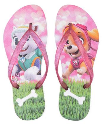 Imagem de Tenis Feminino De Led Infantil  Patrulha Canina Meninas Casual + Chinelo PCFN+CH