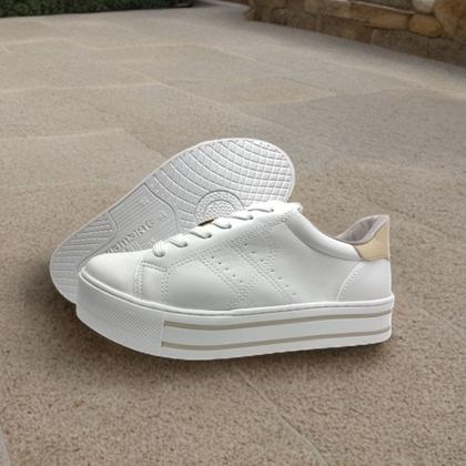 Imagem de Tenis Feminino Flatform Casual Conforto Via Marte