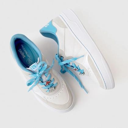 Imagem de Tênis Feminino Flatform Piccadilly X Smurfs 924001