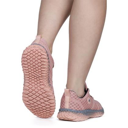 Imagem de Tênis Feminino Ghost ACS Rose Esporte Caminhada Corrida Academia Leve Macio Confortável