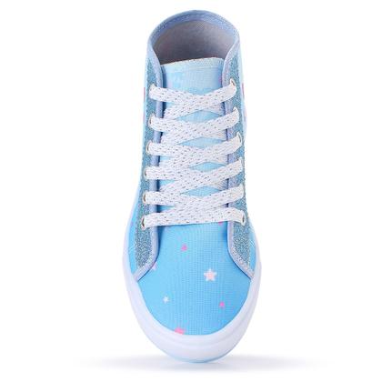 Imagem de Tênis Feminino Infantil Casual Stit Botinha Menina Escolar