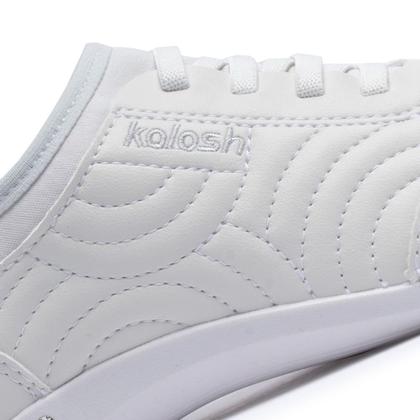 Imagem de Tênis Feminino Kolosh Calce Fácil Conforto Touch+ Branco