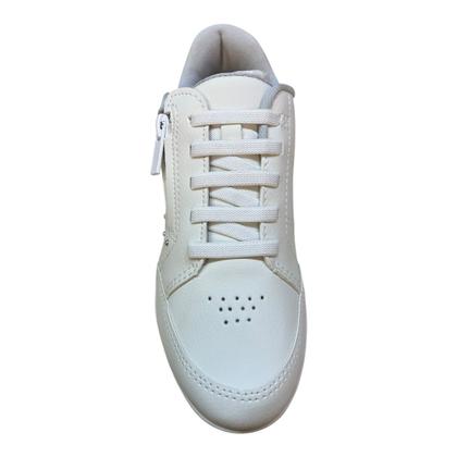 Imagem de Tenis Feminino Kolosh Conforto Calce Fácil Zíper C1299 Branco