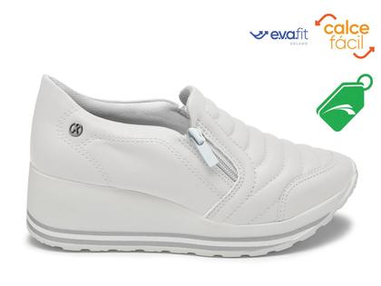 Imagem de Tênis Feminino Kolosh Salto Anabela Calce Facil Ziper Original