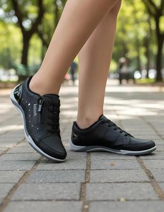 Imagem de Tênis Feminino Kolosh Softgel Com Zíper Confortável Original C1299