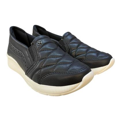 Imagem de Tenis Feminino Kolosh Ultraconforto Calce Fácil Superleve Casual Slip C3159 Preto