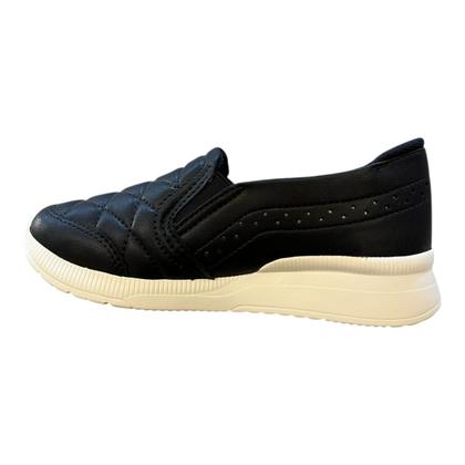Imagem de Tenis Feminino Kolosh Ultraconforto Calce Fácil Superleve Casual Slip C3159 Preto