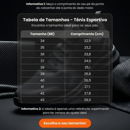 Imagem de Tênis Feminino Masculino Esportivo Confortável Leve para Corrida Caminhada e Academia