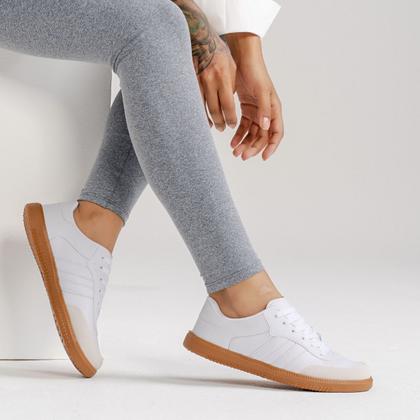 Imagem de Tênis Feminino Masculino Sapatenis Casual Confortável Macio Elegante Para o Dia a Dia