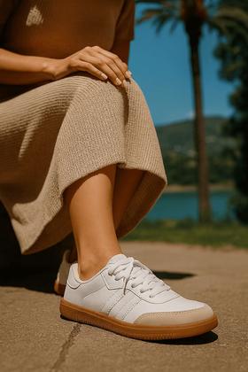 Imagem de Tênis Feminino Masculino Sapatenis Casual Confortável Macio Elegante Para o Dia a Dia